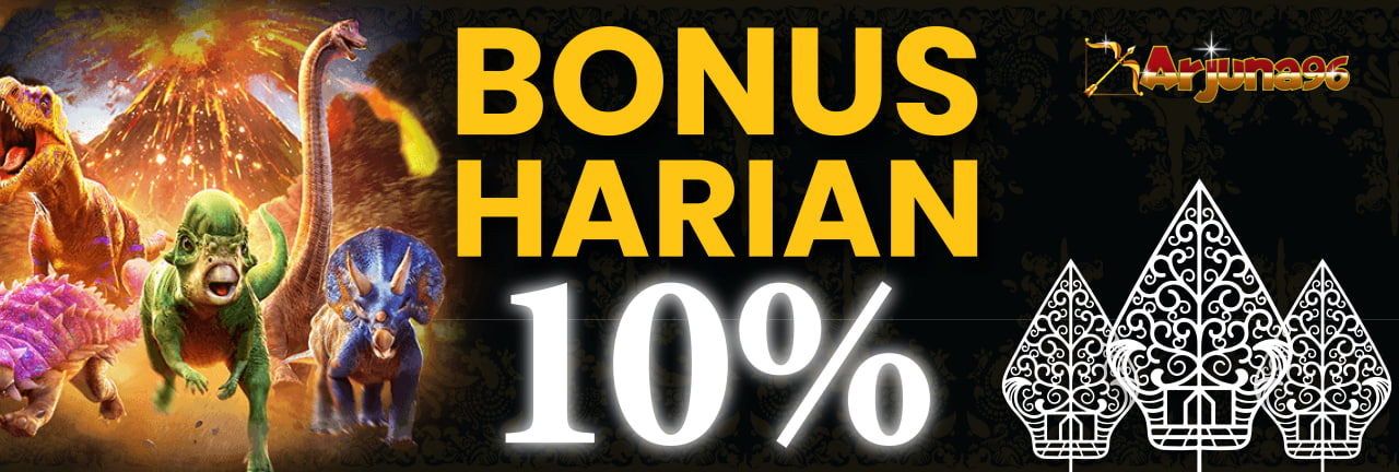 BONUS HARIAN 10% TO 3X